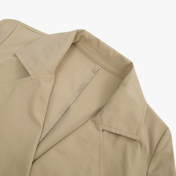 Double Breasted Belted Trench Coat - Picture 2 of 4